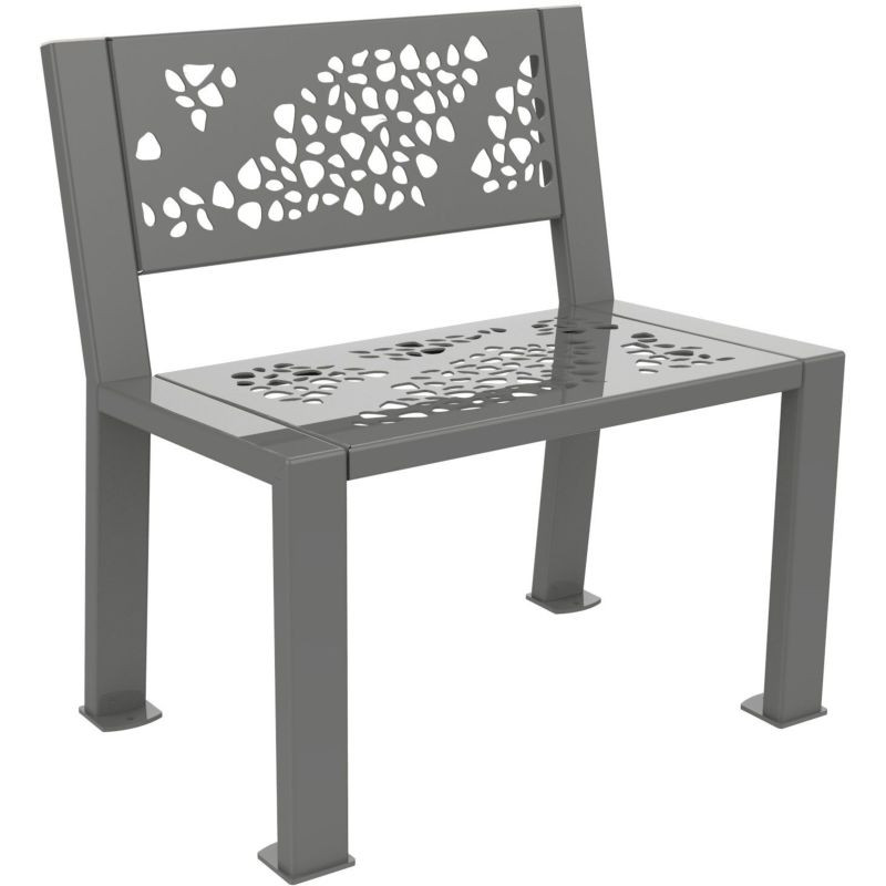 Banc urbain métal Berlin