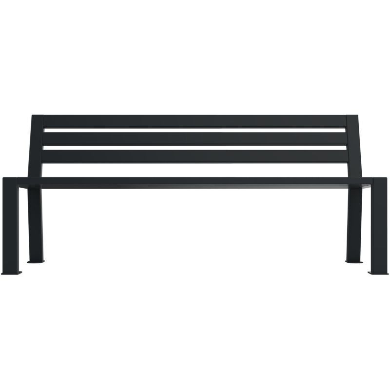 Banc urbain métal Berlin