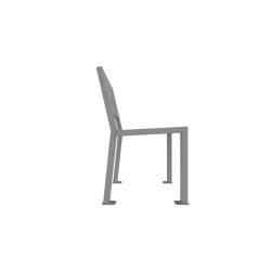 Banc urbain métal Berlin
