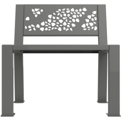 Banc urbain métal Berlin