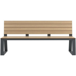 Banc résistants aux intempéries havane