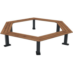 Banquette tour d'arbre Madrid