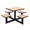 Table de pique nique Orpin carrée Buton