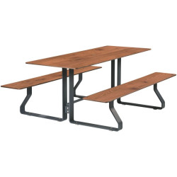 Table en compact Hysope