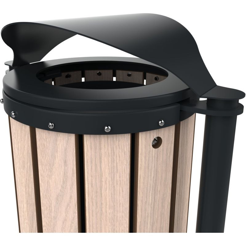 Bac à déchets en compact Urbéo