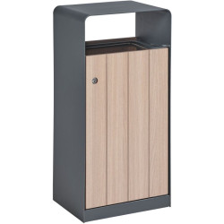 Bac à déchets en compact Urbéo