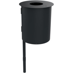 Bac à déchets en métal Citady - Buton