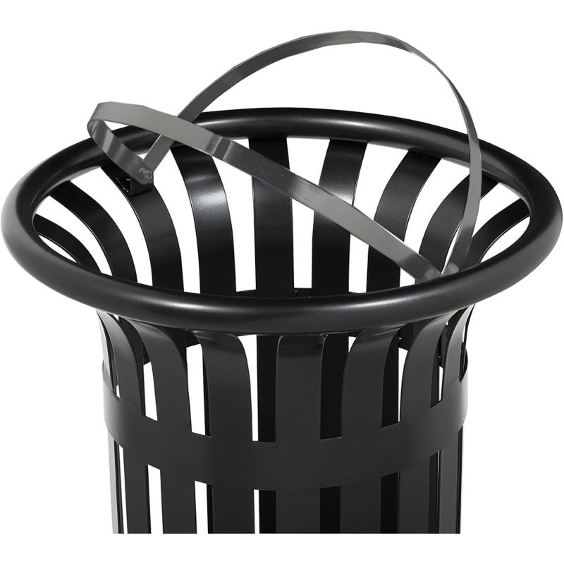 Bac à déchets en métal Lylia