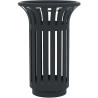 Bac à déchets en métal Lylia