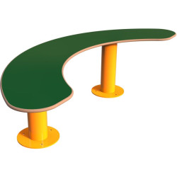Banquette pour enfant Buton demi-cercle Ninou