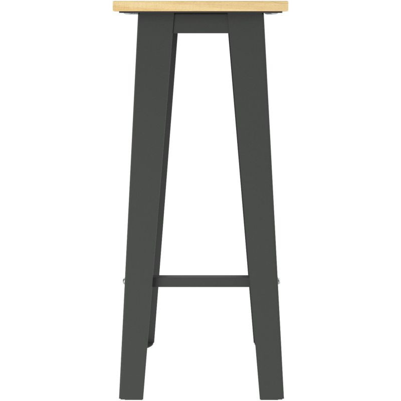 Tabouret haut Bois et métal Selim- Buton