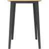 Table haute en Bois et métal Selim- Buton