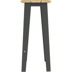 Tabouret haut Bois et métal Selim- Buton