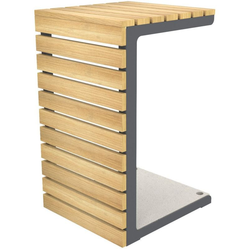 Table en bois et béton Bacal