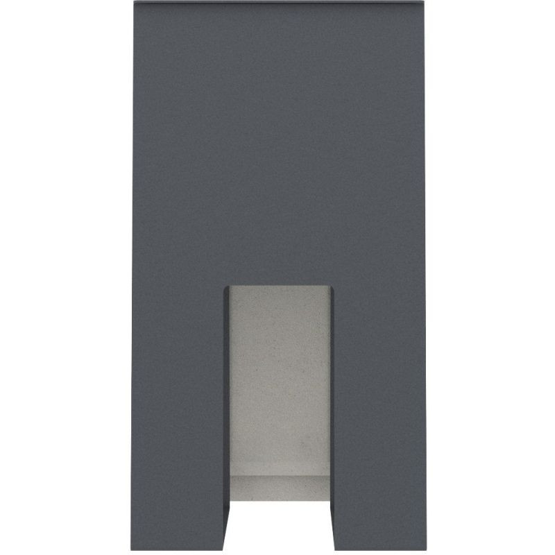 Assise en béton et dossier compact HPL Roura