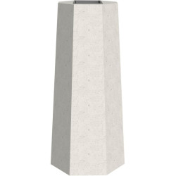 Cendrier béton à poser ou à coller 1.5 litres - Cyclade