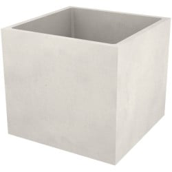 Jardinière carrée Manu en béton