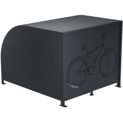 Coffre à vélo en métal Garia