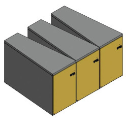 Box vélo sécurisé modulable - Moduléo