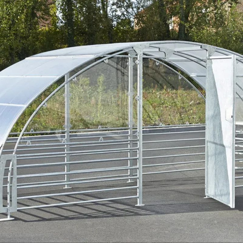 Abri fermé pour 6 à 12 vélos 