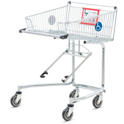 Chariot libre-service pour PMR