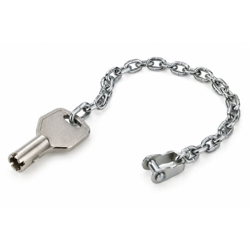Clé de départ pour consigneur - Wanzl