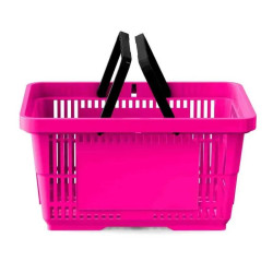 Panier magasin 22 L avec une ou deux anses