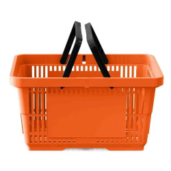 Panier libre service 28 L avec 1 ou 2 anses