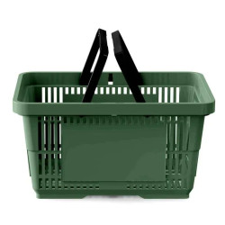 Panier libre service 28 L avec 1 ou 2 anses