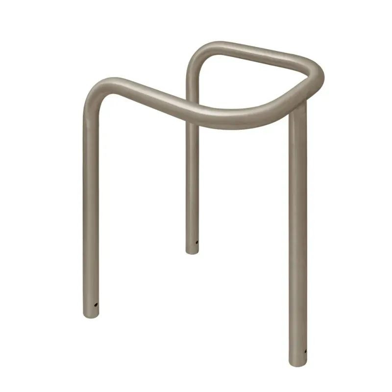 Etrier 3 pieds en inox D.48 mm pour protection candélabre