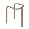 Etrier 3 pieds en inox D.48 mm pour protection candélabre