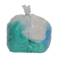 Housse conteneur poubelle translucide 130L - Lot de 200