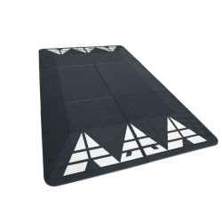 Ralentisseur berlinois en caoutchouc pour voie publique H.6.5 cm