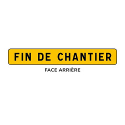 Panneau temporaire barrage K2