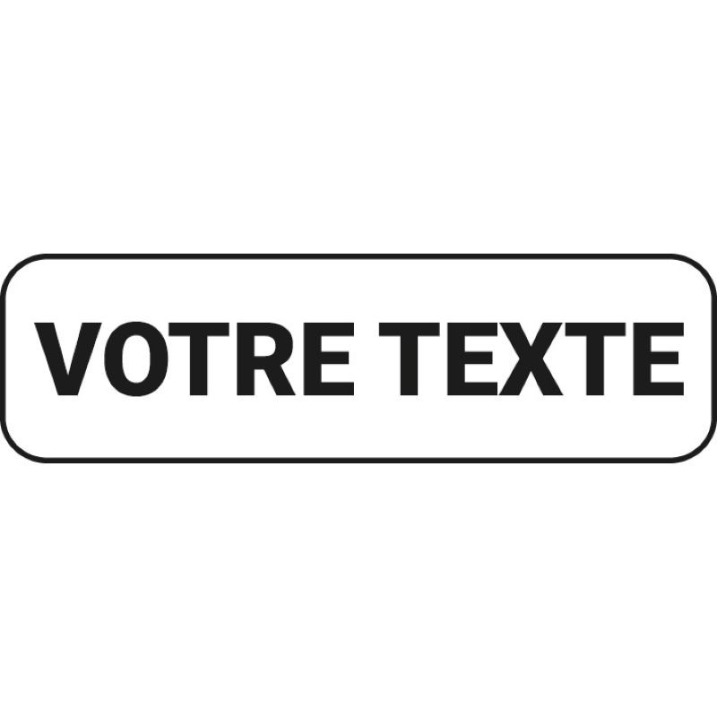 Panonceau pour indications diverses M9