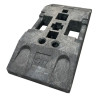 Plastobloc 24 kg - Empreinte 8x4 cm, 6x6 cm, 4x4 cm, 8x8 cm, D.4.2 cm