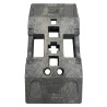 Plastobloc 24 kg - Empreinte 8x4 cm, 6x6 cm, 4x4 cm, 8x8 cm, D.4.2 cm
