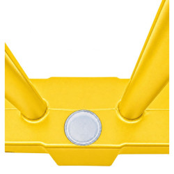 Barrière de sécurité piéton en polyéthylène à lester - Lot de 15