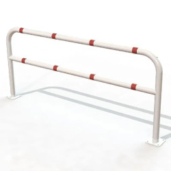 Arceau de protection renforcé blanc et rouge - Cestas