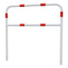 Arceau de protection rouge et blanc avec barre de renfort Schake