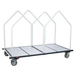 Chariot porte matelas, tapis de sport &amp; préparation colis