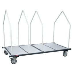 Chariot porte matelas, tapis de sport & préparation colis