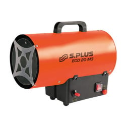Générateur mobile SPLUS d'air chaud gaz propane manuel ECO M