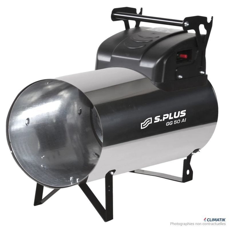 Générateur mobile SPLUS d'air chaud gaz automatique GG &amp; ECO AI