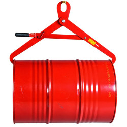 Pince à fût horizontale pour fût de 200L jusqu'à 500 kg