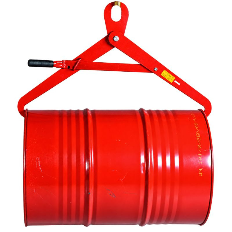 Pince à fût horizontale pour fût de 200L jusqu'à 500 kg