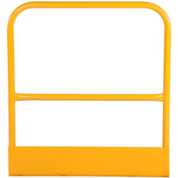Barrière de protection piéton avec plinthe pour entrepôt L.100 cm