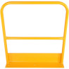 Barrière de protection piéton avec plinthe pour entrepôt L.100 cm