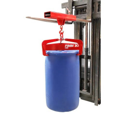 Pince semi-automatique à fût métallique ou plastique 220 L - Fimm