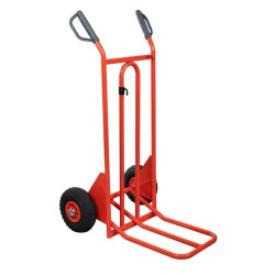 Diable avec poignées à garde et bavette repliable 250 kg - Fimm